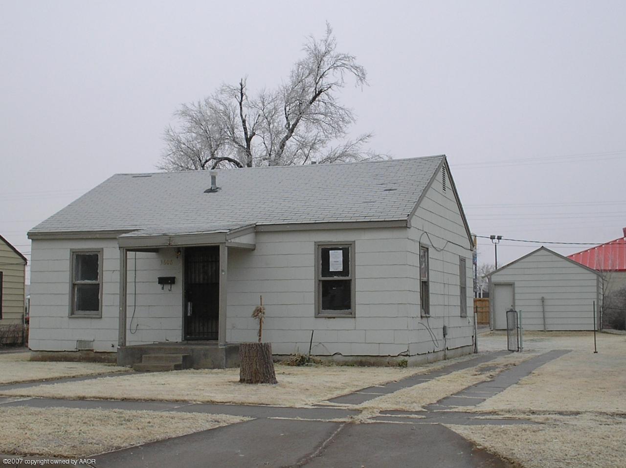 3606 South Monroe Street Amarillo, TX 79110 - Photo 1 of 1 a view of a house with a tree in front