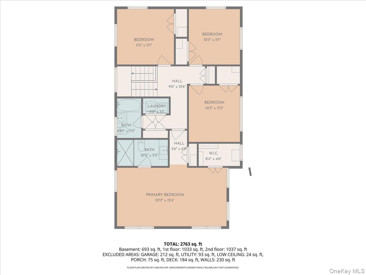 246 Tibbetts Road Yonkers, NY 10705 - Photo 27 of 27 Second floor plan