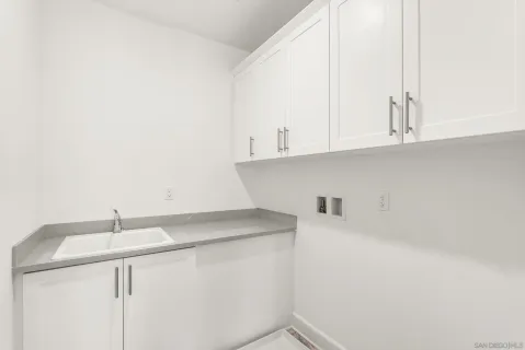 an aerial view of a swimming pool