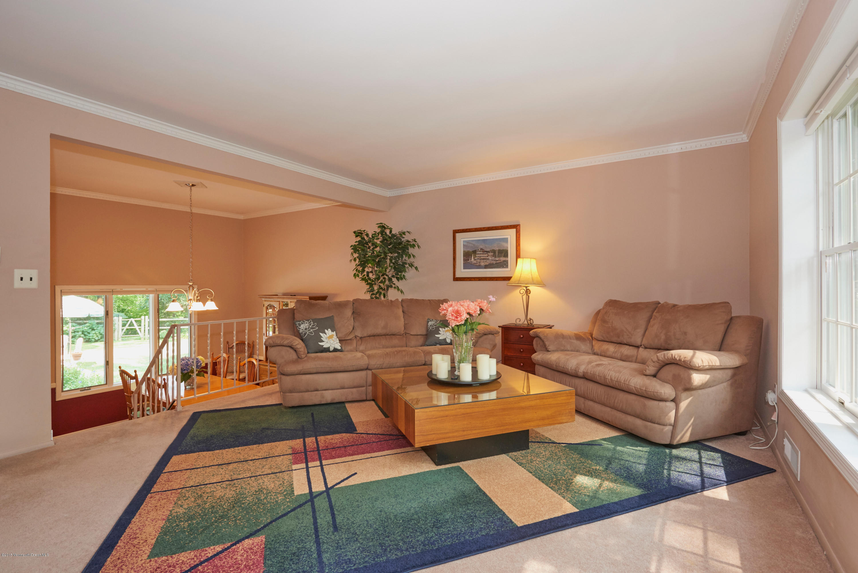 21 Crest Road Middletown, NJ 07748 - Photo 9 of 34 a living room with furniture lamp and a rug