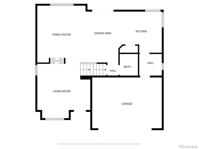 a picture of a floor plan