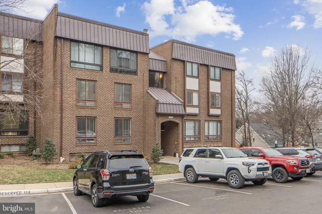 a car parked in front of a house