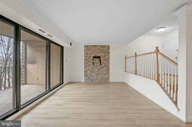 a view of an front door