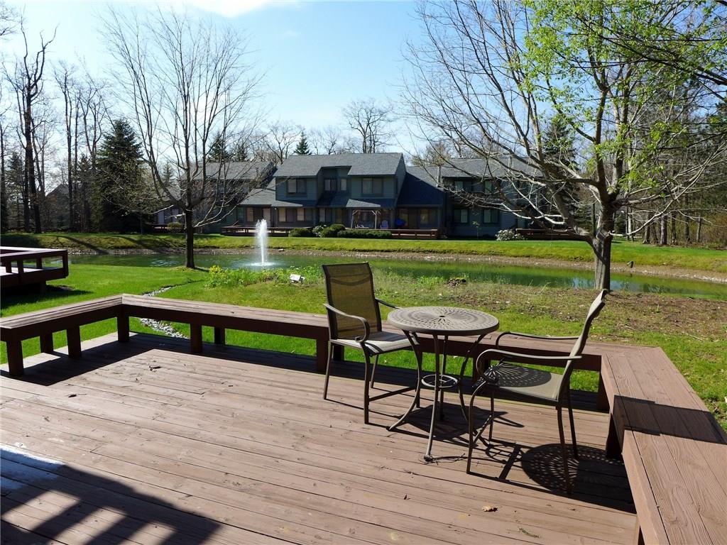 1919 South Ridge Court Hidden Valley, PA 15502 - Photo 22 of 25 Deck Overlooking Pond