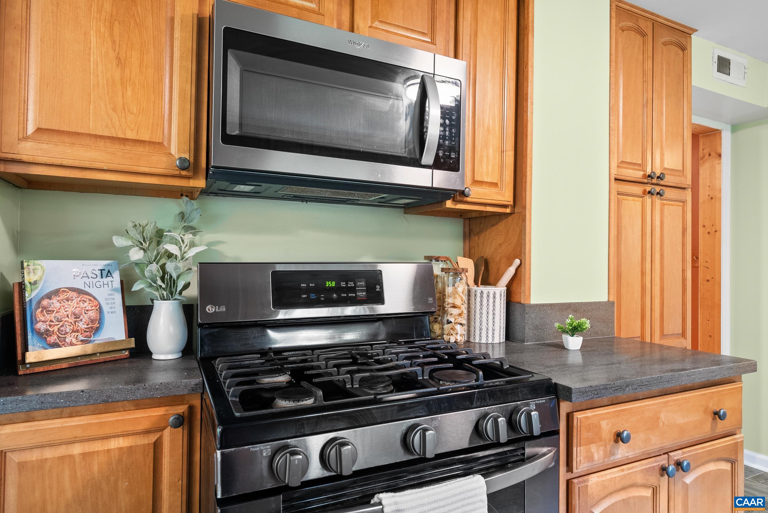687 Gidsville Road Amherst, VA 24521 - Photo 24 of 70 a stove top oven sitting inside of a kitchen