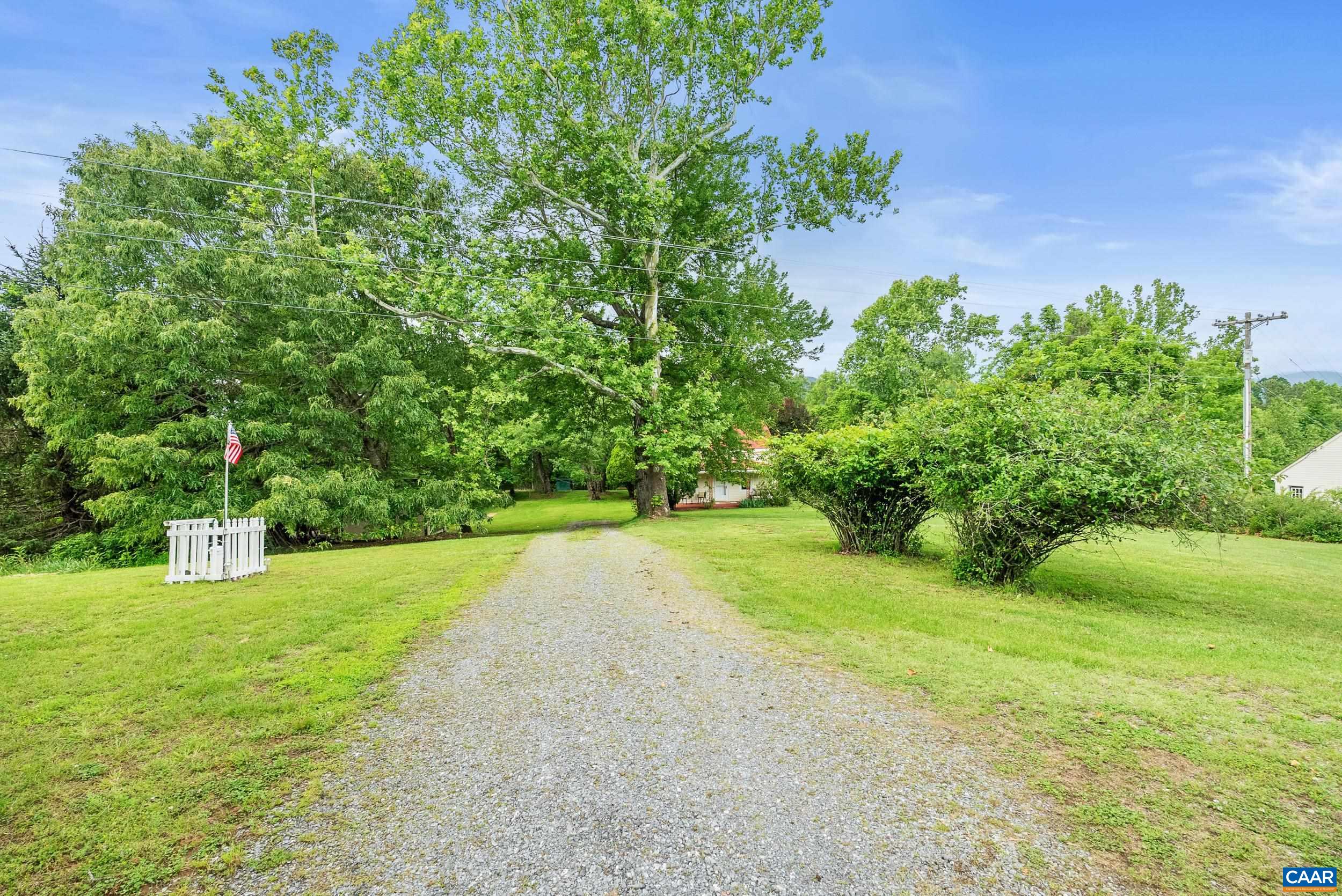 687 Gidsville Road Amherst, VA 24521 - Photo 41 of 70 a view of a garden with an outdoor space