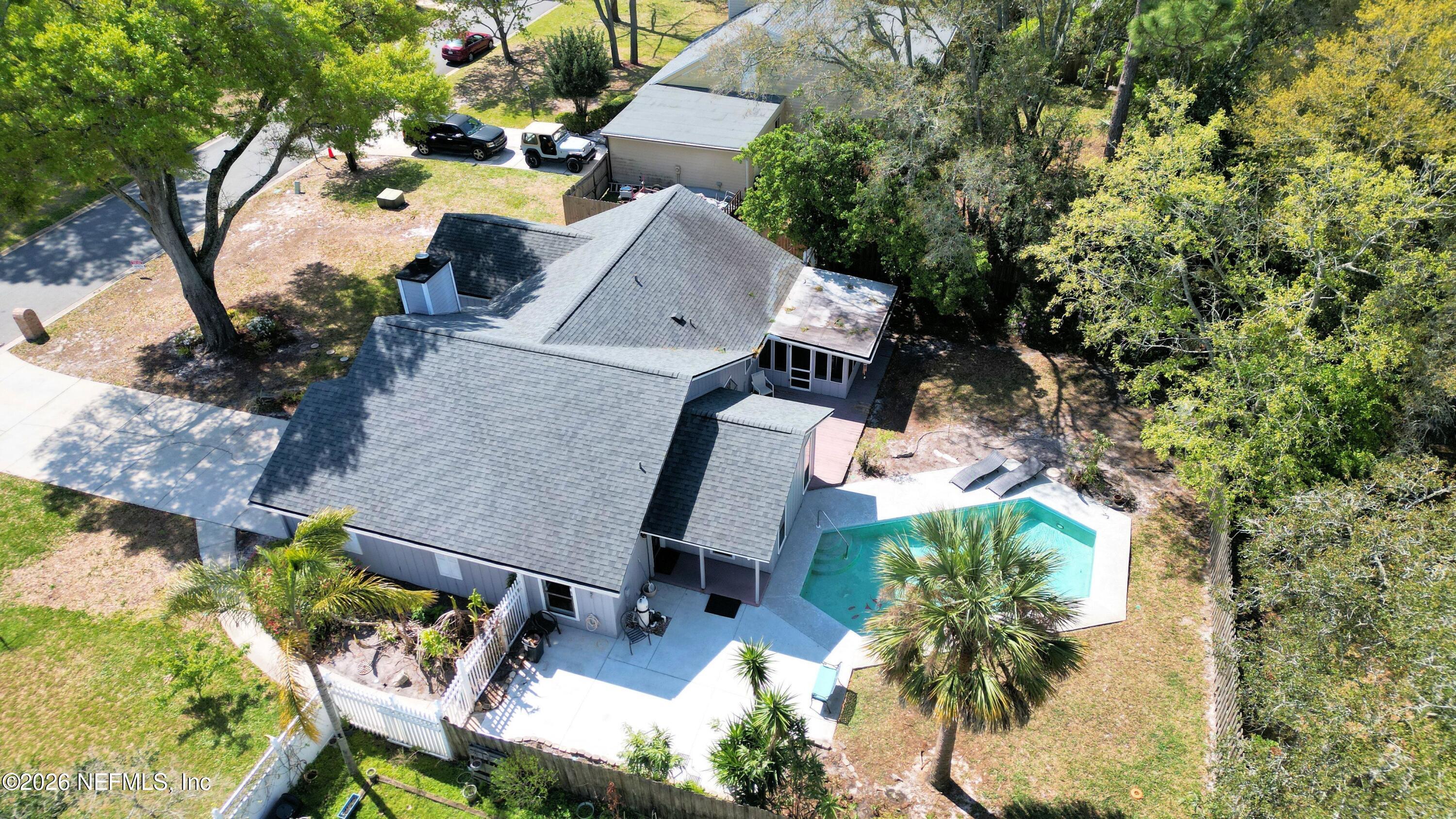 1074 Kings Road Neptune Beach, FL 32266 - Photo 24 of 31 an aerial view of residential houses with outdoor space