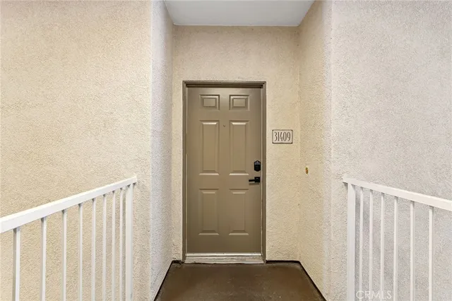 a view of a hallway