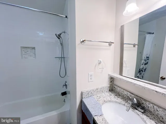 a view of a wooden deck