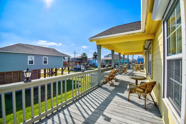 a view of a house with a porch