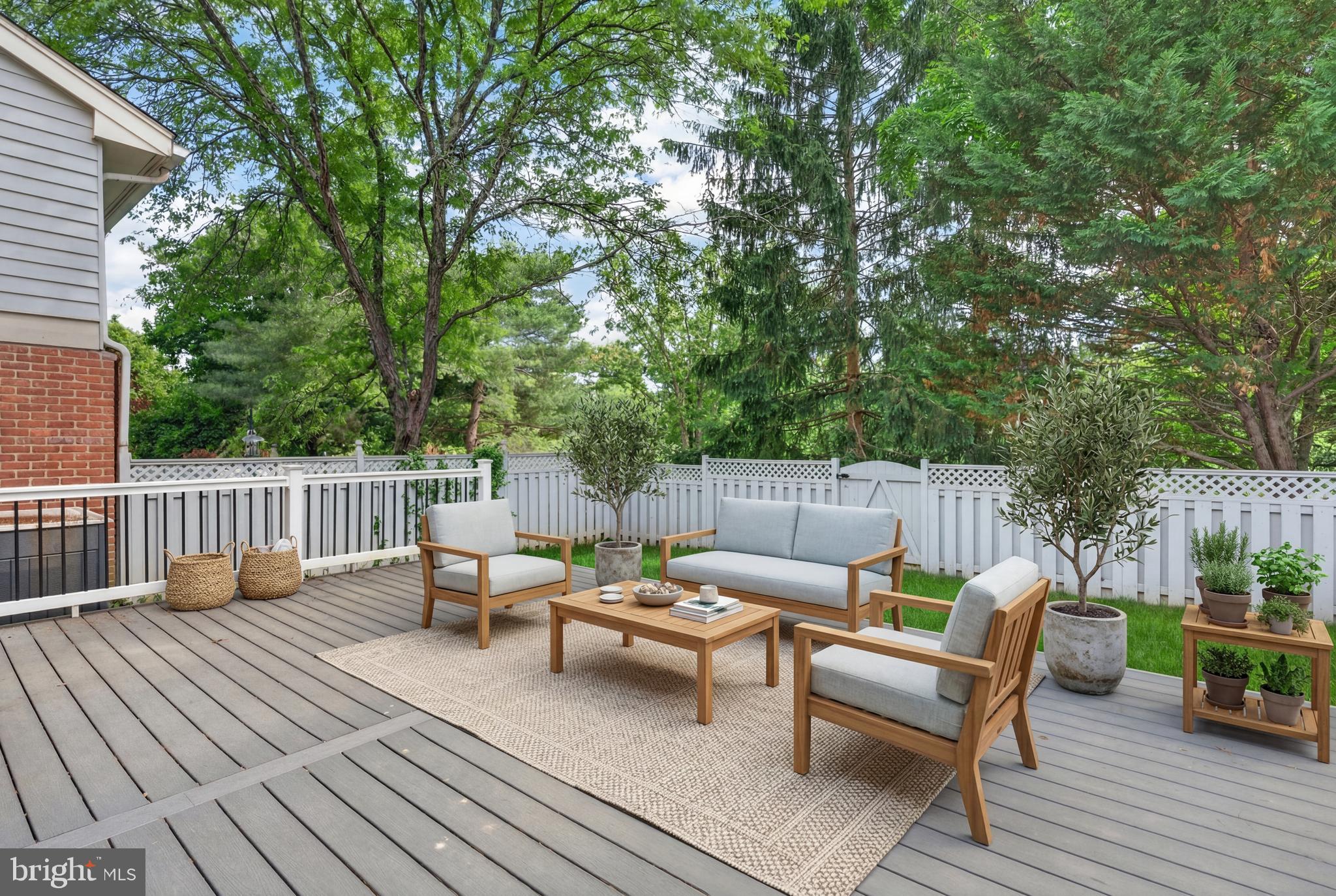 6 Nearfield Road Lutherville-Timonium, MD 21093 - Photo 59 of 71 Virtually staged deck