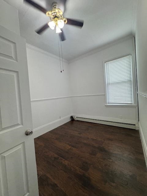 212 68th Street, Unit 1 Guttenberg, NJ 07093 - Photo 8 of 12 wooden floor in an empty room with a window