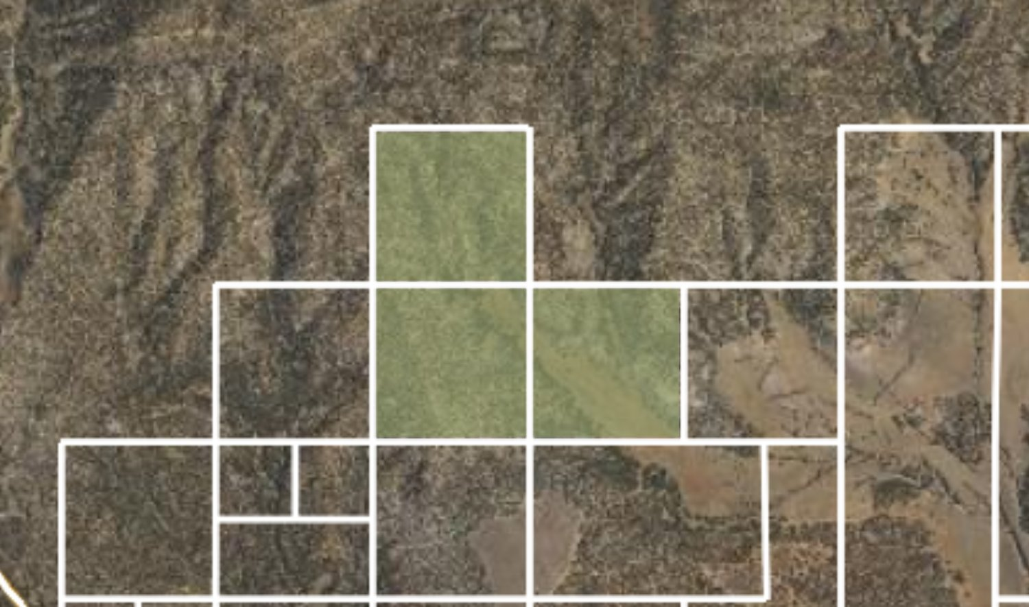 Rusty Nail Ranch Mount Carmel, UT 84755 - Photo 24 of 25 The assemblage in relation to surrounding parcels. All three are contiguous, with the L-configuration running north to south