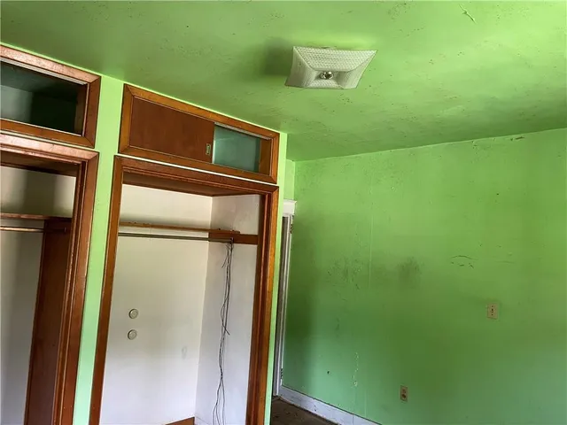 a view of front door