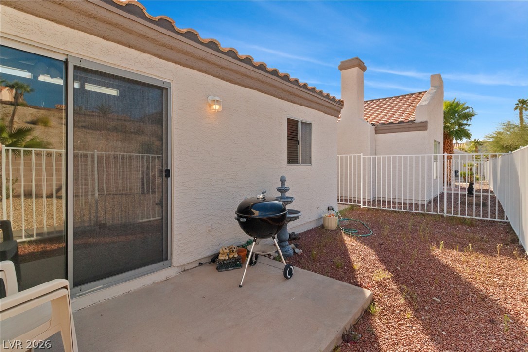 2124 Pebble Creek Lane Laughlin, NV 89029 - Photo 36 of 54 View of patio / terrace featuring a grill