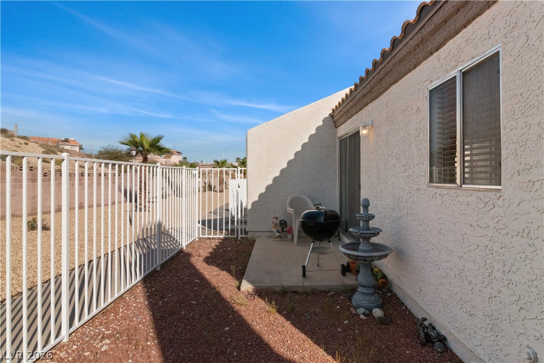 2124 Pebble Creek Lane Laughlin, NV 89029 - Photo 38 of 54 View of yard featuring a patio area