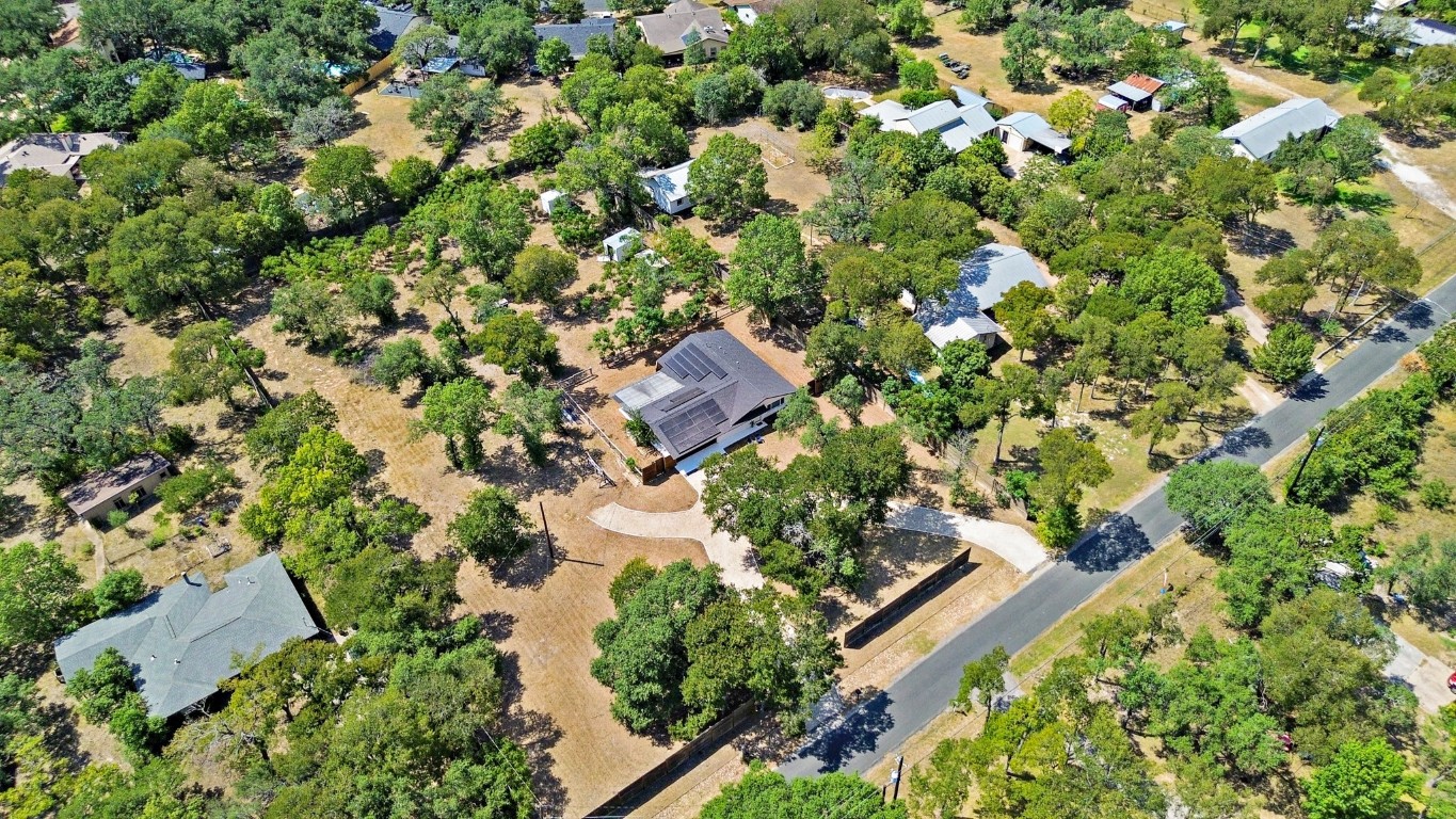 9110 Chisholm Lane Austin, TX 78748 - Photo 27 of 27 an aerial view of residential houses with outdoor space and trees