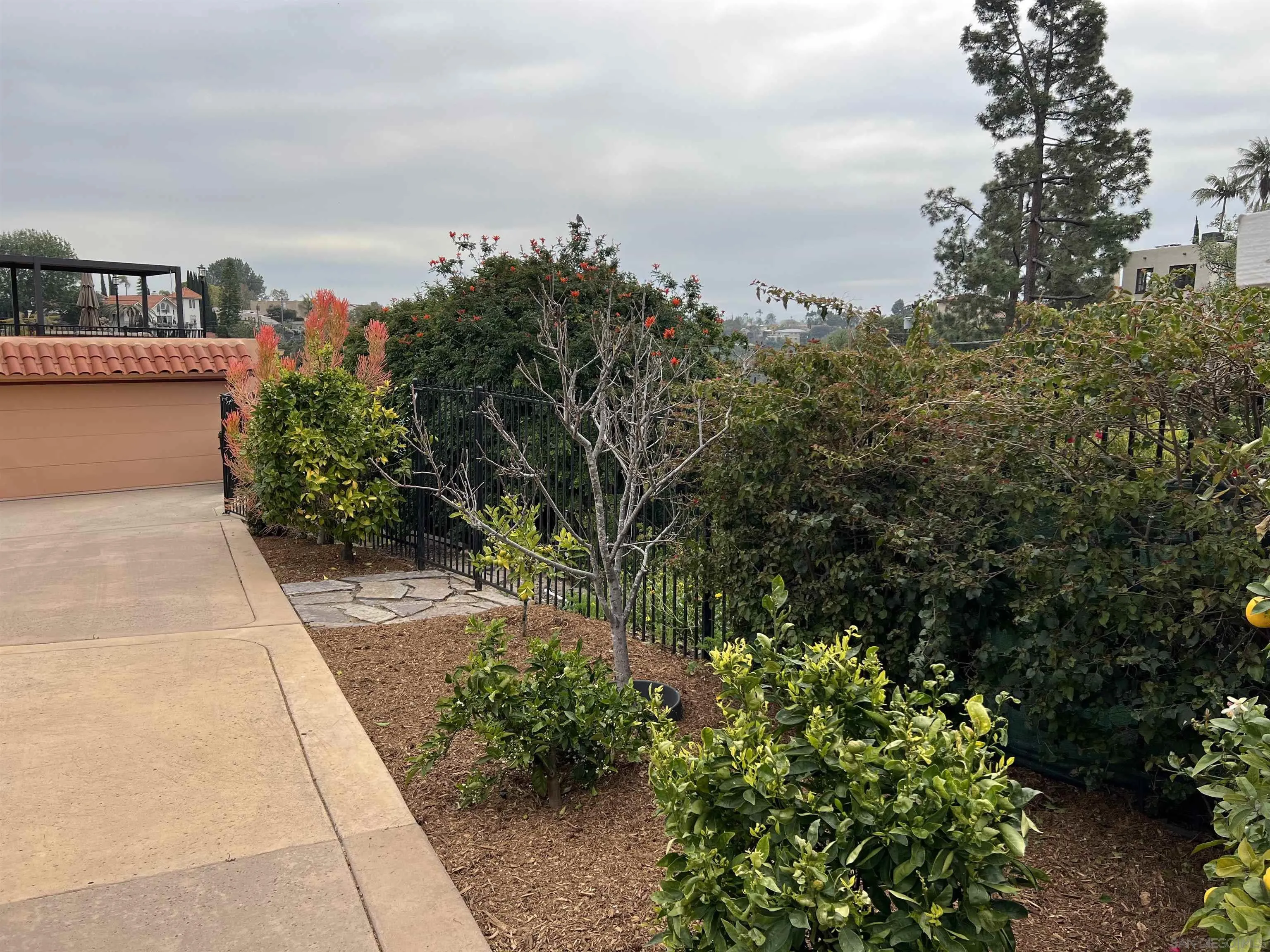 4196 Rochester Road San Diego, CA 92116 - Photo 66 of 72 a view of a pathway both side of the house