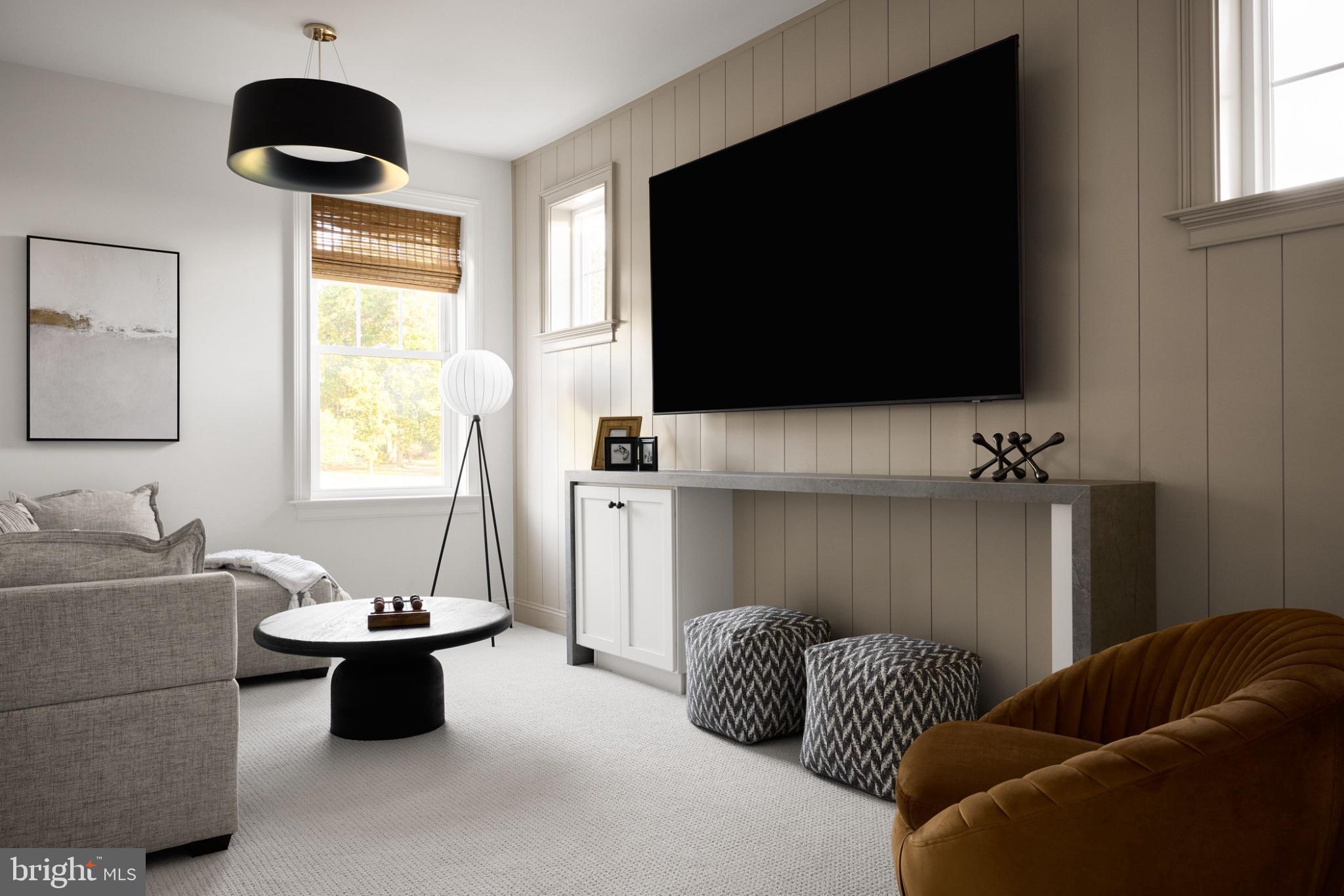 214 Sugartown Road Devon, PA 19333 - Photo 12 of 15 Modern living room with cozy charm.