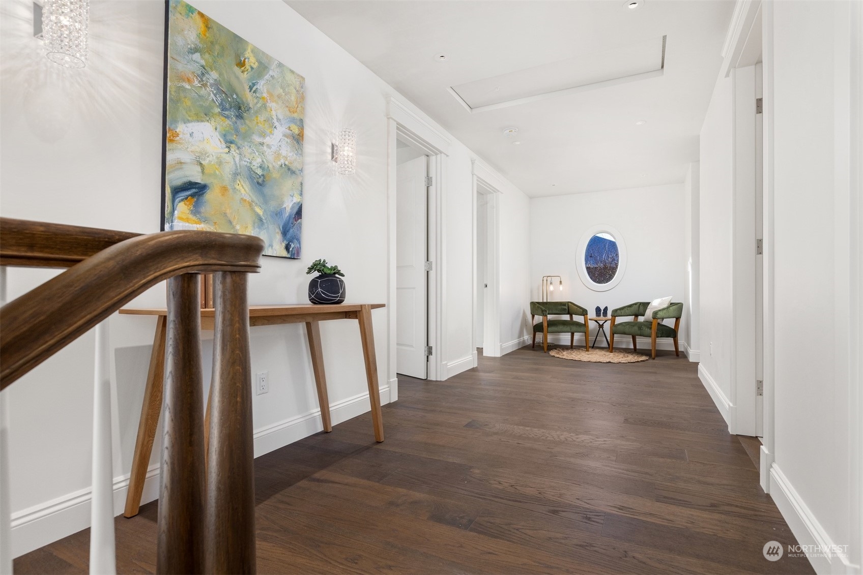 627 Linden Road Bellingham, WA 98225 - Photo 25 of 40 a view of an entryway with wooden floor and furniture