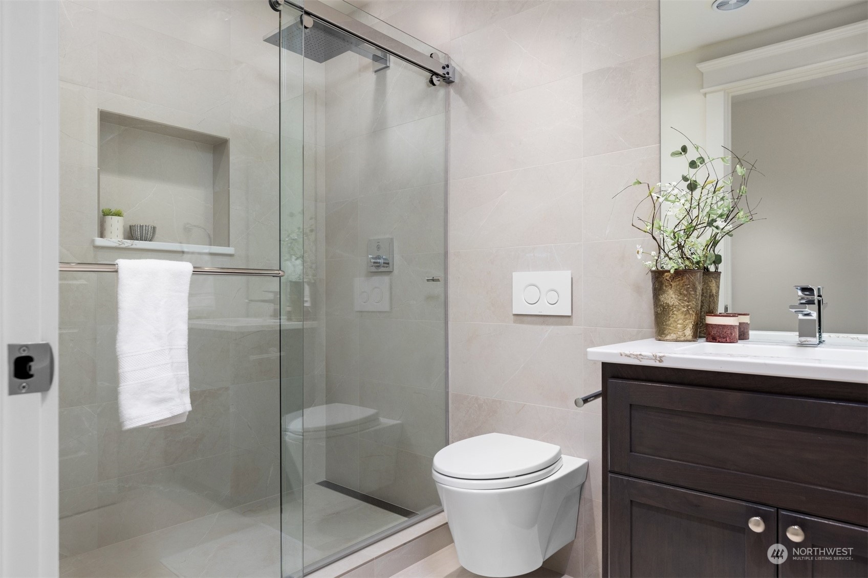 627 Linden Road Bellingham, WA 98225 - Photo 31 of 40 a bathroom with a sink a toilet and shower