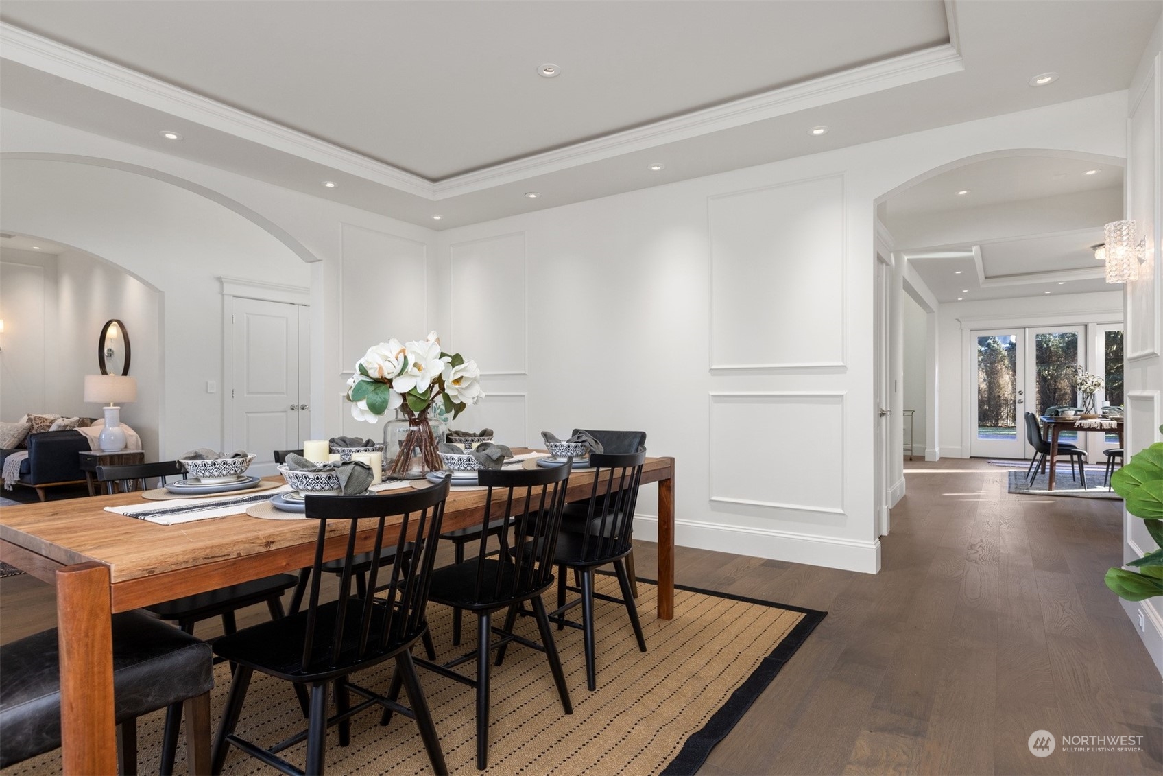 627 Linden Road Bellingham, WA 98225 - Photo 8 of 40 a view of a dining room with furniture and wooden floor