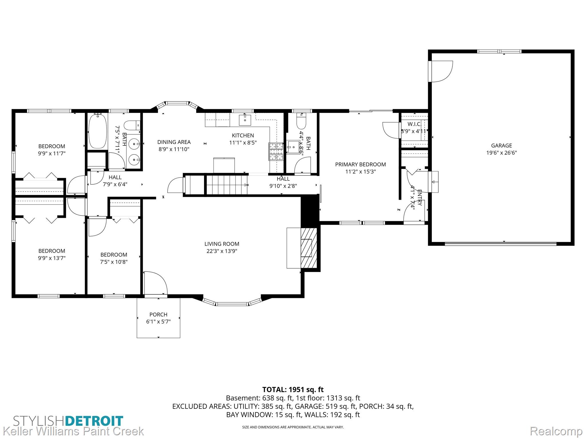 310 Elmhill Road Rochester, MI 48306 - Photo 35 of 37 View of room layout