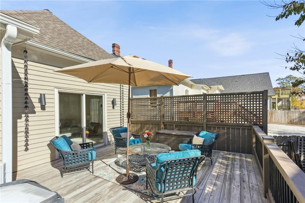 29 Sessions Street Northwest Marietta, GA 30060 - Photo 26 of 39 a view of a deck with furniture