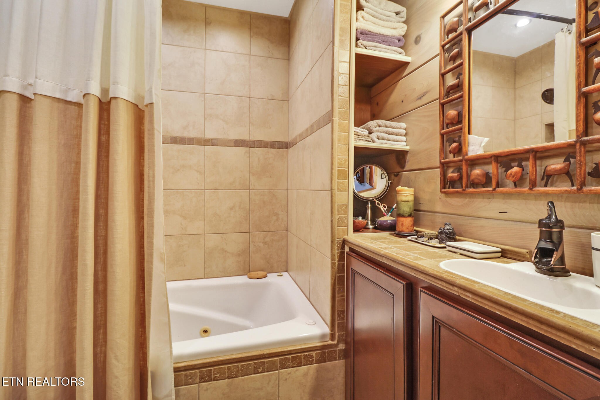 4676 Rugby Pike Allardt, TN 38504 - Photo 40 of 50 a bathroom with a sink and a bathtub