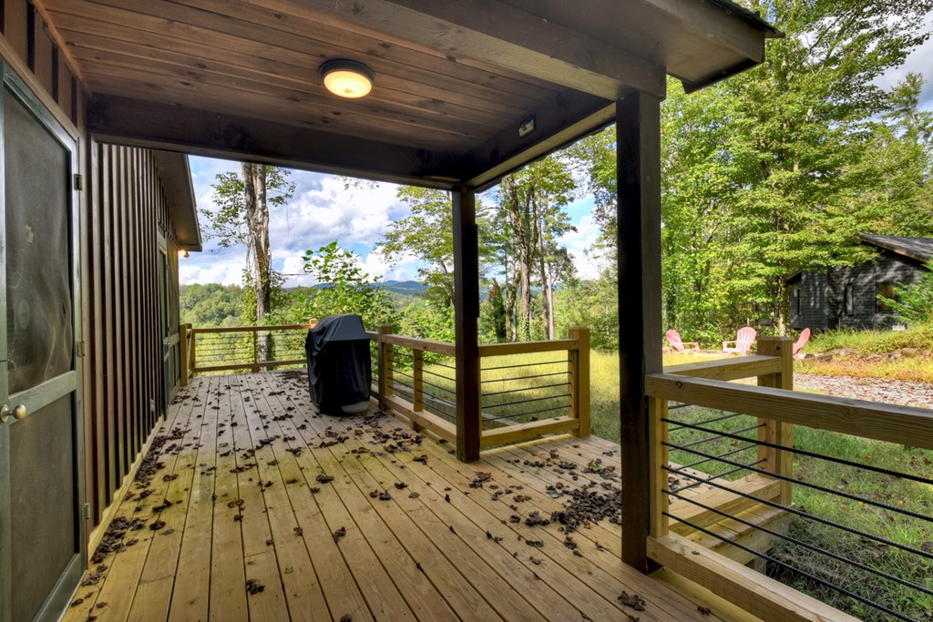 421 Salem Valley Road Mineral Bluff, GA 30559 - Photo 14 of 33 a view of a porch with wooden floor