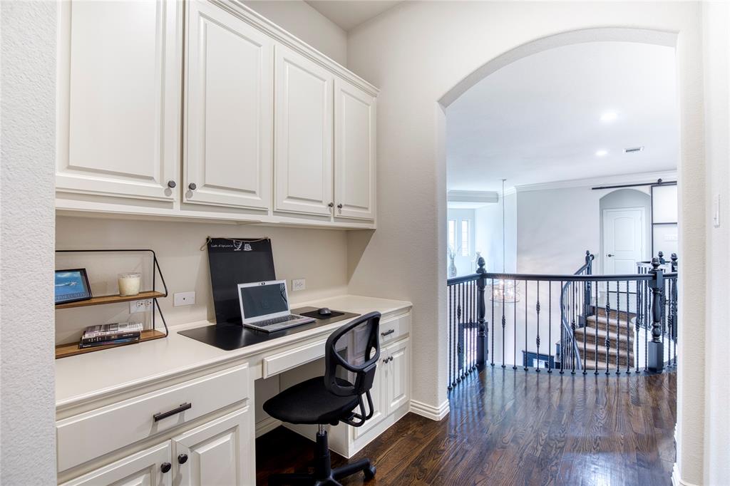 1552 Saddle Tree Road Frisco, TX 75036 - Photo 22 of 40 Upstairs you will love this additional home office or homework station.
