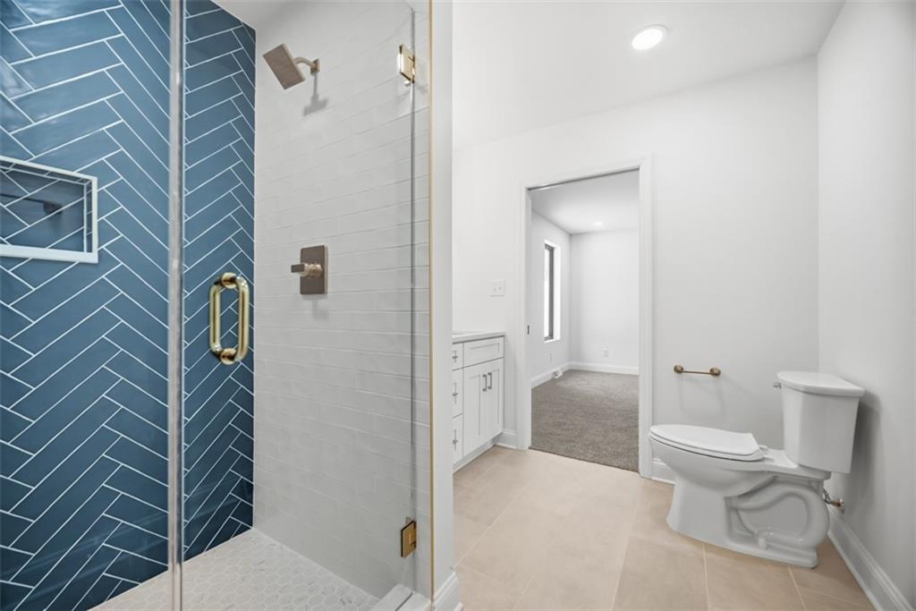 625 Manifold Road Washington, PA 15301 - Photo 26 of 46 a bathroom with a toilet and a shower