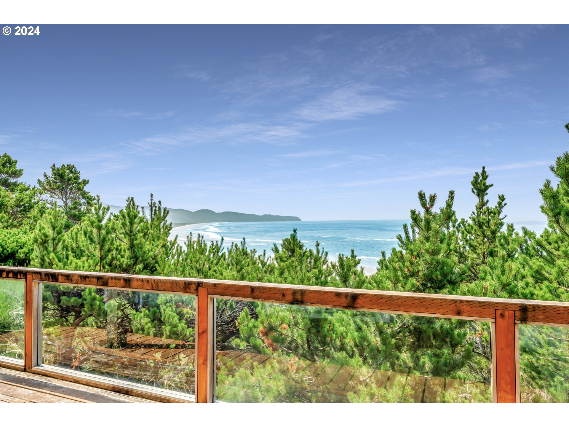 130 Capes Drive Oceanside, OR 97141 - Photo 36 of 48 a view of a balcony with an outdoor space