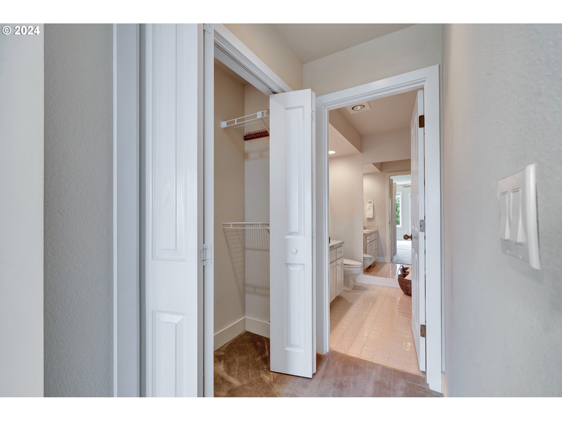 130 Capes Drive Oceanside, OR 97141 - Photo 40 of 48 a view of a bathroom from a hallway