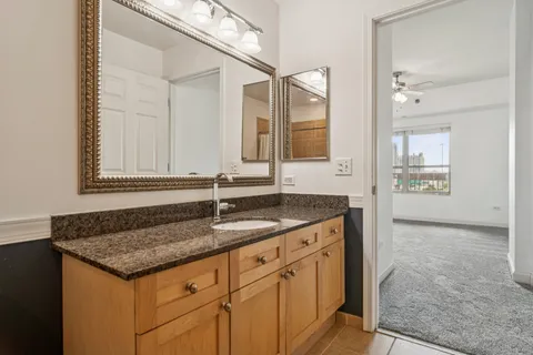 a view of a balcony with an outdoor space