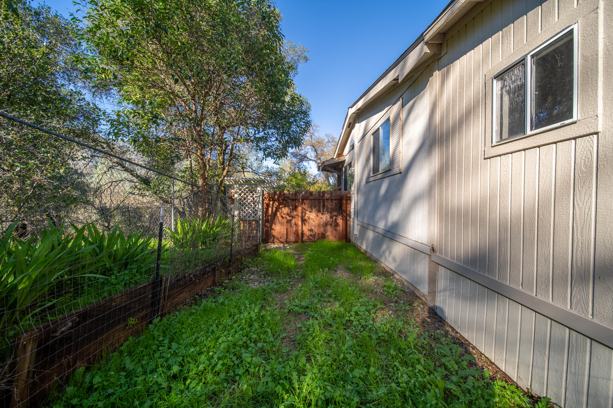 Undisclosed Address Redding, CA 96003 - Photo 21 of 39 a view of a back yard of the house