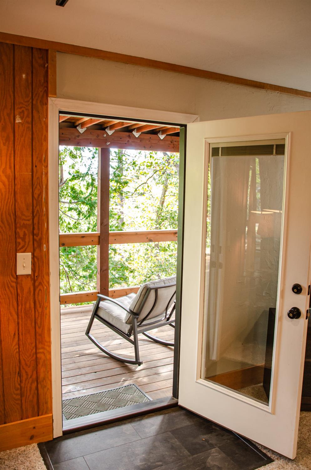 24033 Pine Cone Road Mi Wuk Village, CA 95346 - Photo 62 of 80 a view of a room with wooden floor and front door