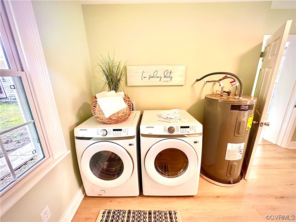 302 Main Street West Point, VA 23181 - Photo 15 of 24 a utility room with dryer and washer