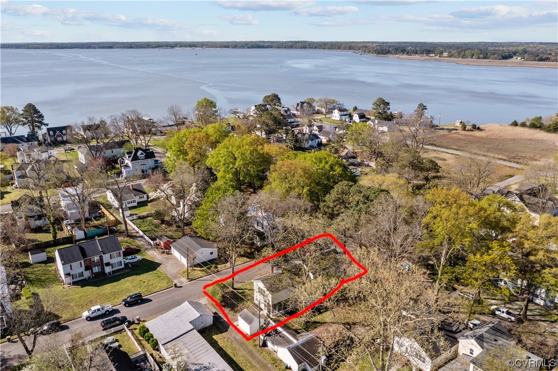 302 Main Street West Point, VA 23181 - Photo 3 of 24 an aerial view of multiple house