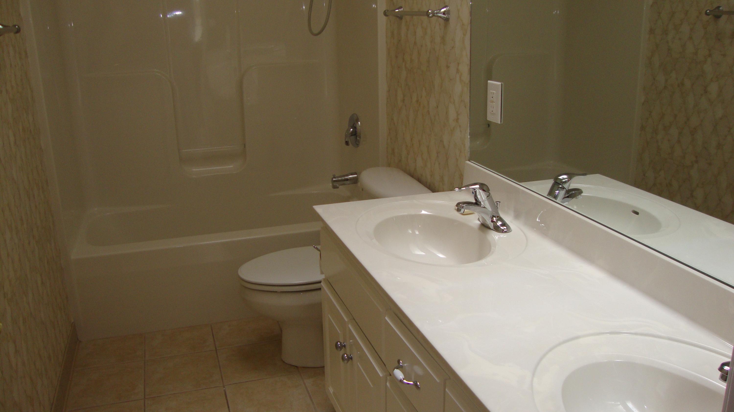1942 Millbridge Road Salem, VA 24153 - Photo 33 of 52 Guest Bathroom With 2 Sink Vanity