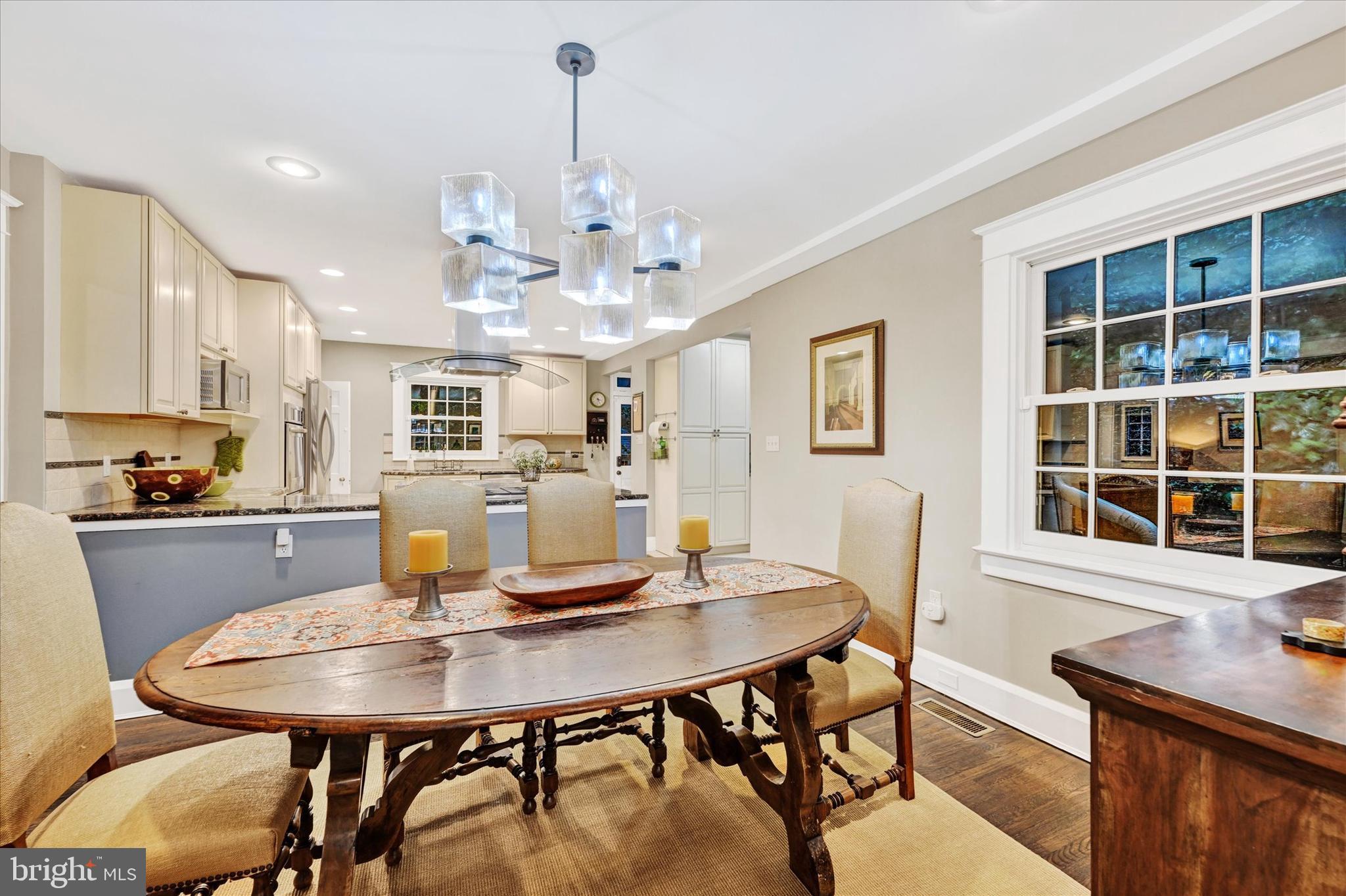 1 Merrymount Road Baltimore, MD 21210 - Photo 13 of 53 a view of a dining room with furniture and a window