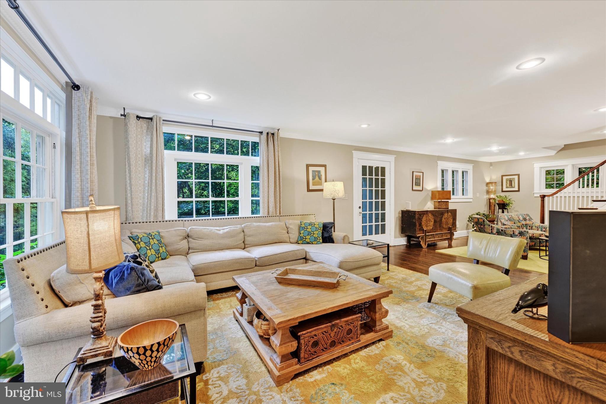 1 Merrymount Road Baltimore, MD 21210 - Photo 10 of 53 a living room with furniture large window and flat screen tv