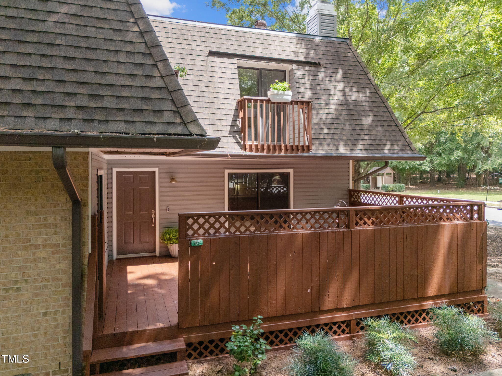 167 Springberry Lane Chapel Hill, NC 27517 - Photo 3 of 37 a view of a wooden door
