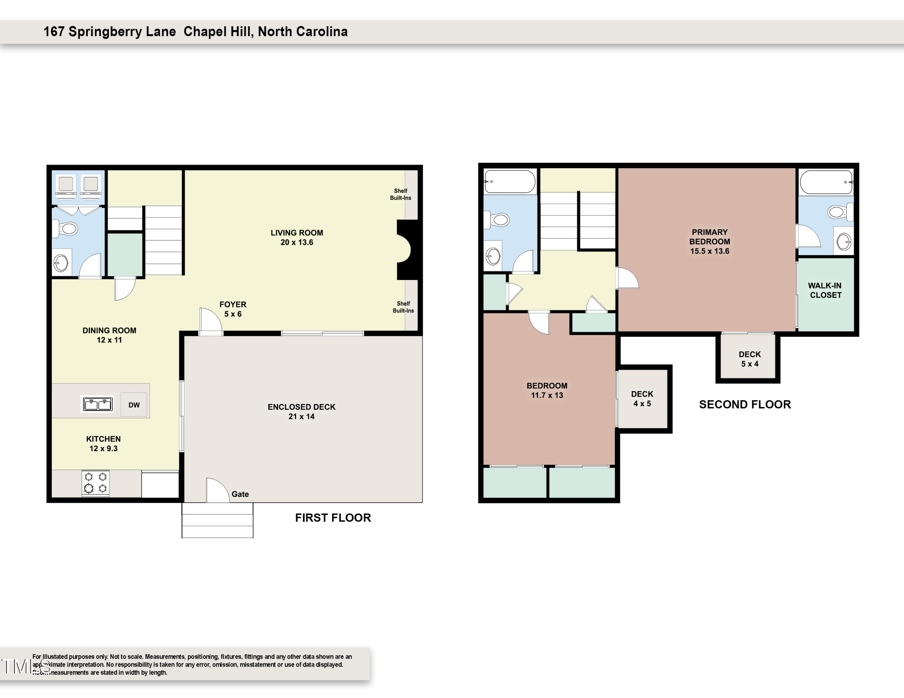 167 Springberry Lane Chapel Hill, NC 27517 - Photo 37 of 37 a picture of a floor plan