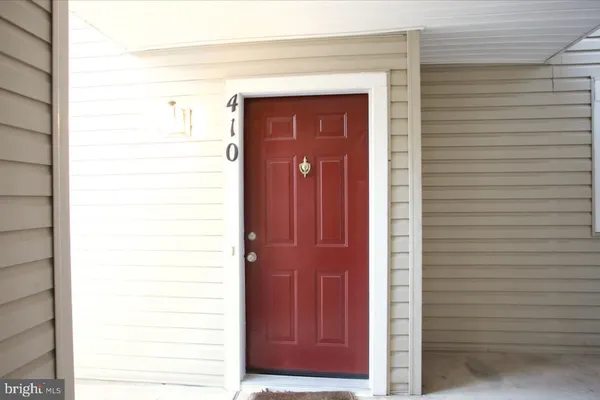 a view of front door
