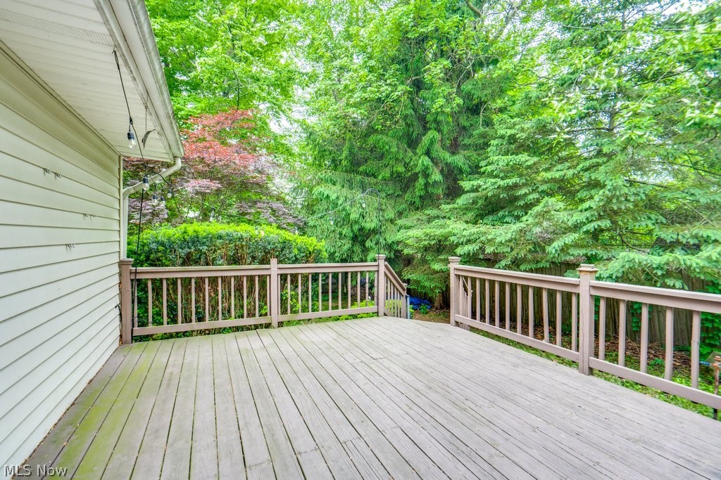 3060 Chamberlain Road Akron, OH 44333 - Photo 40 of 47 View of wooden deck