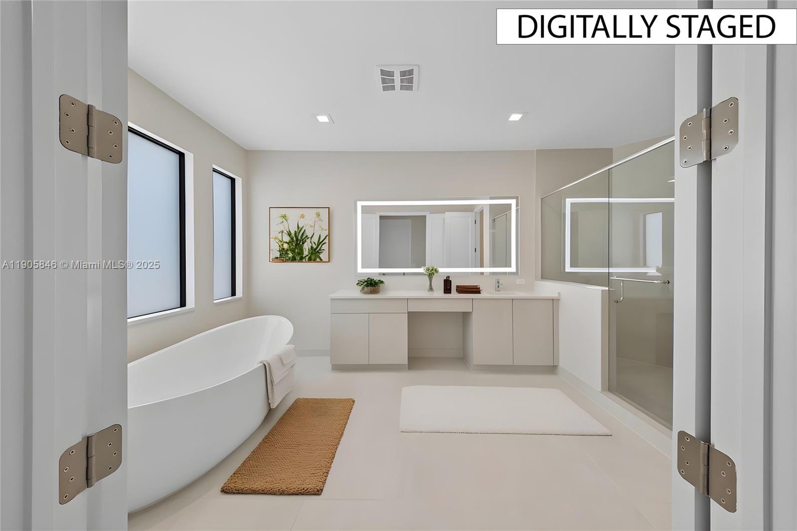 20422 Southernwood Avenue Boca Raton, FL 33434 - Photo 9 of 23 a large white kitchen with a large window