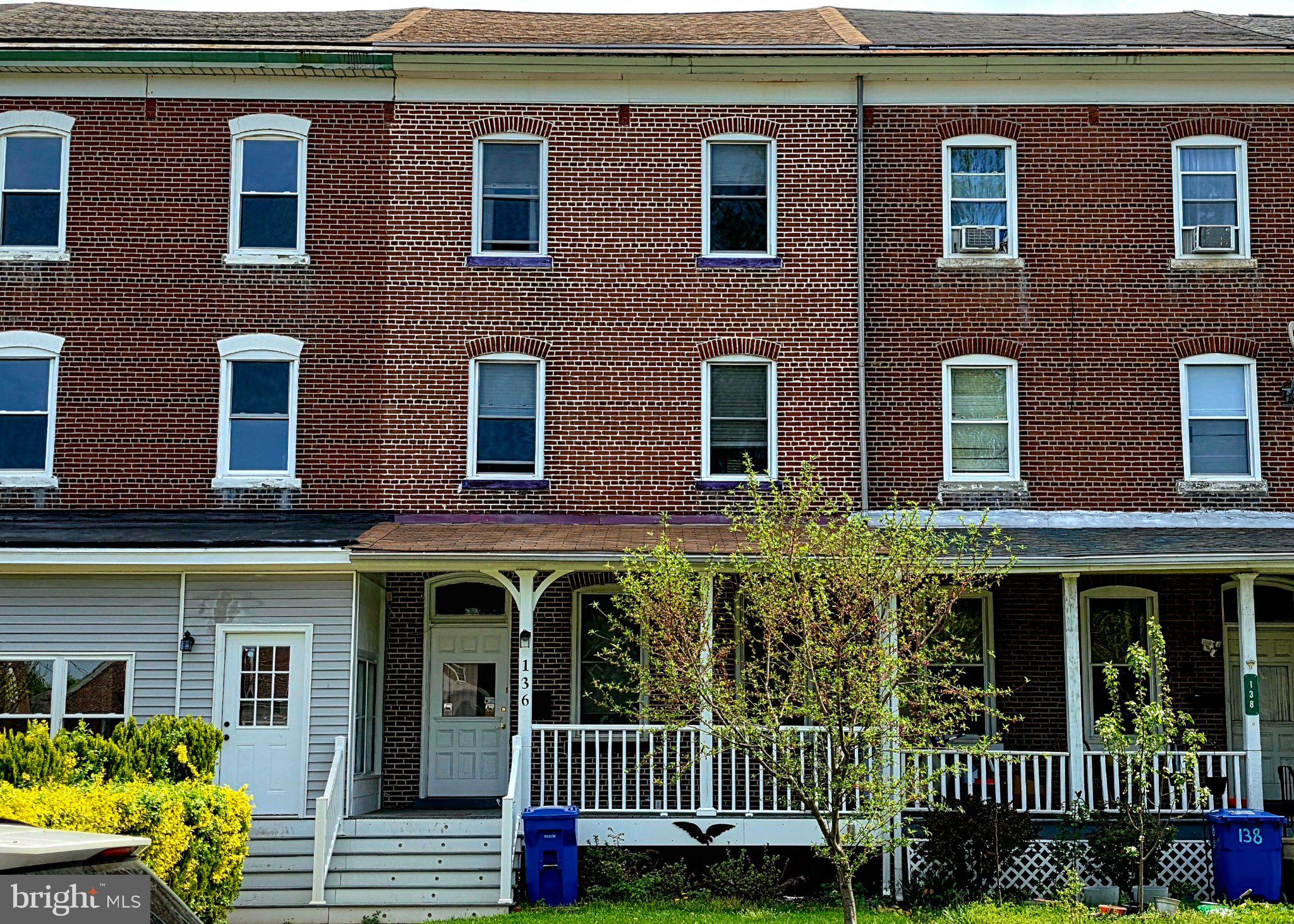 136 4th Avenue Roebling, NJ 08554 - Photo 1 of 18 a front view of a house with front of a house