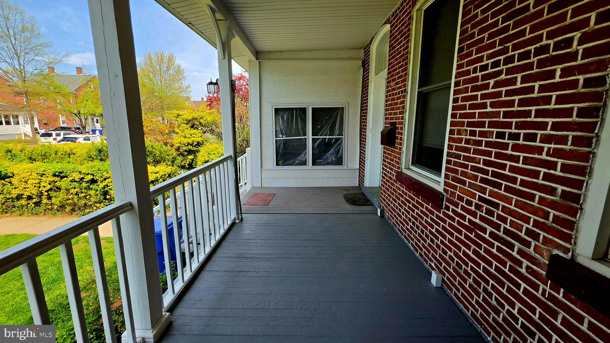 136 4th Avenue Roebling, NJ 08554 - Photo 2 of 18 a view of a balcony with wooden floor