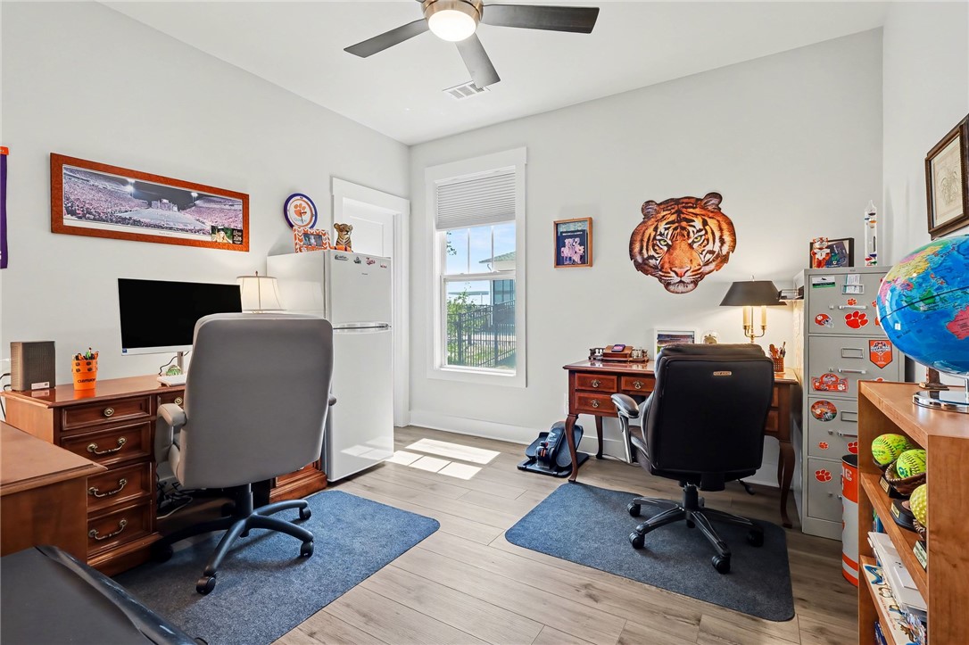 133 Ridgeline Row Central, SC 29630 - Photo 17 of 29 Bedroom 3, used as an office